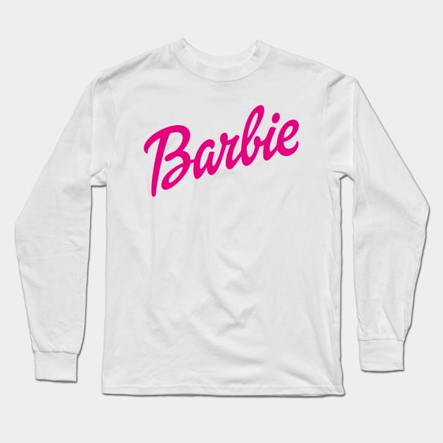 Barbie Long Sleeve T-Shirt by MokeyDesign